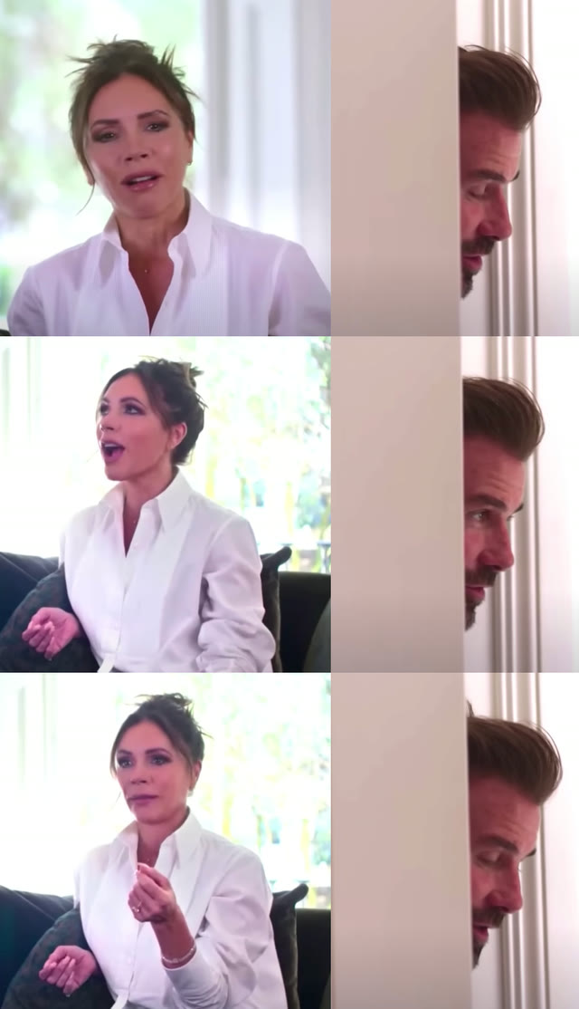 Mème « Victoria David Beckham Be Honest »