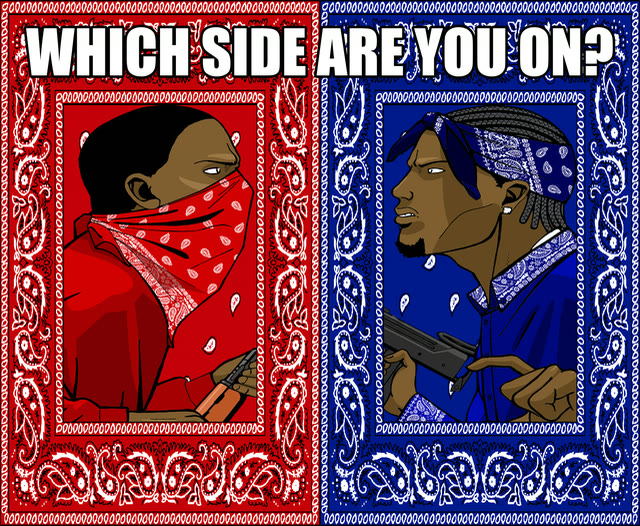 Mème « WHICH SIDE ARE YOU ON? »