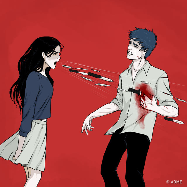 Mème « Woman Shouting Knives »